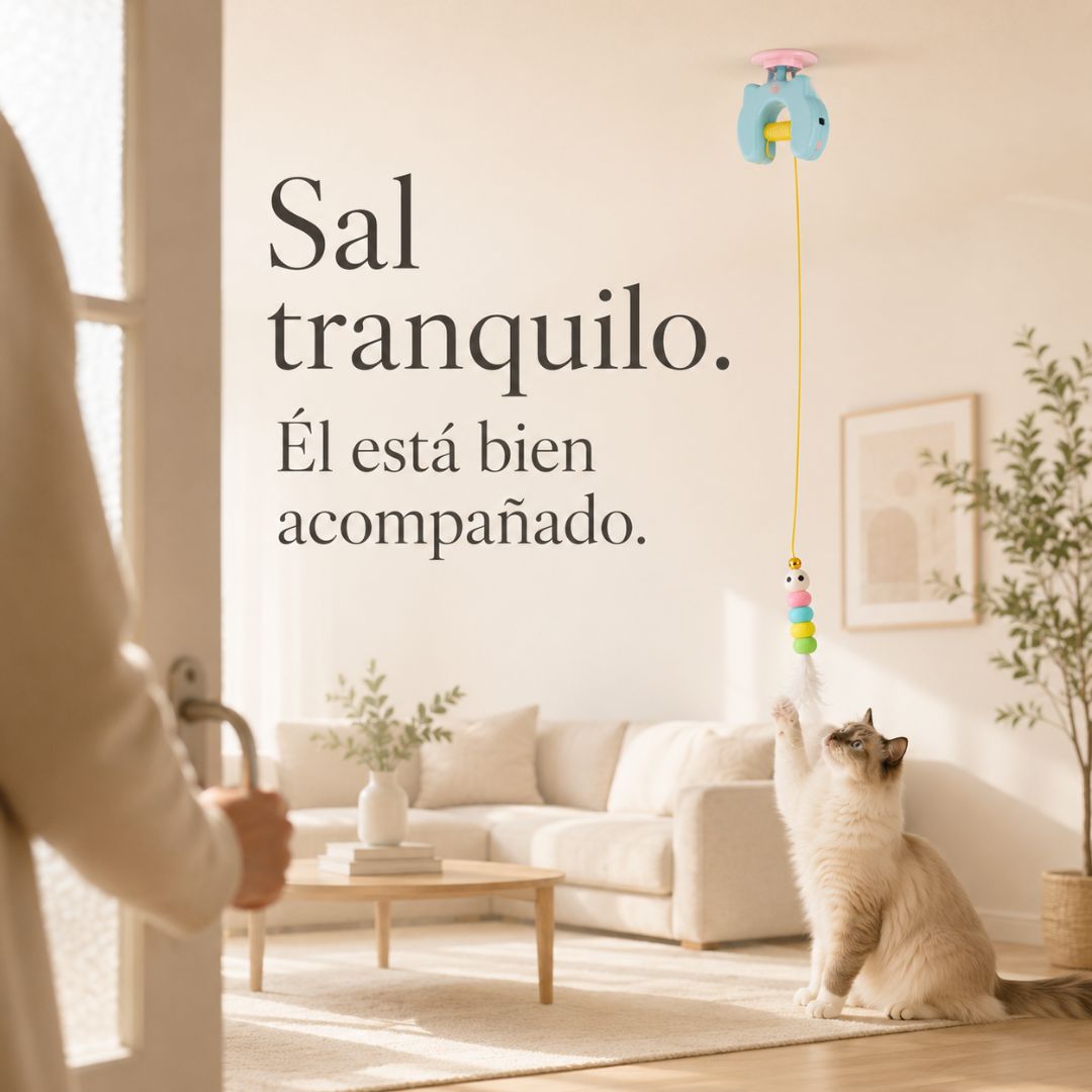 Juguete Automático de Caza para Gatos